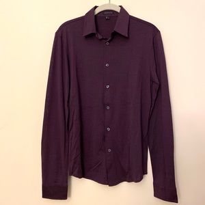 Theory Men’s long-sleeve button-up shirt 💜